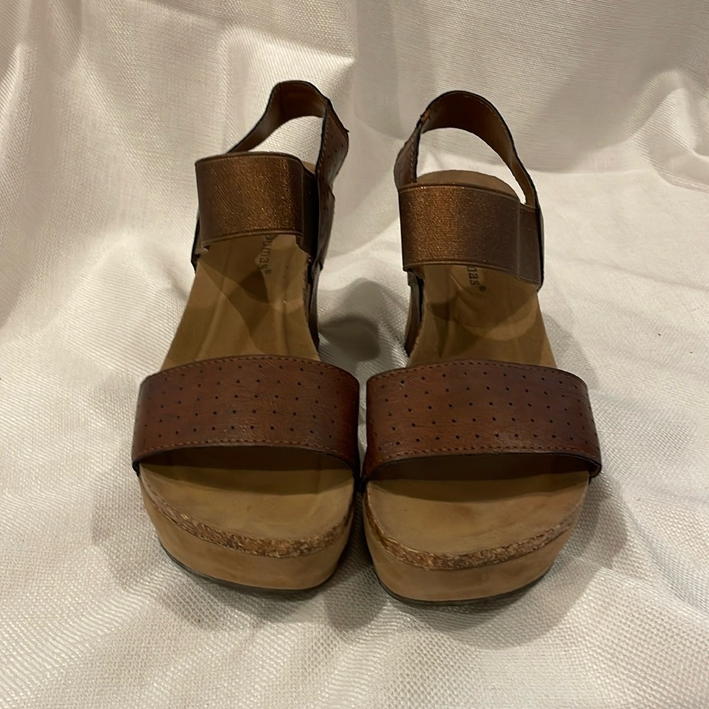 Platform wedges. Good condition.